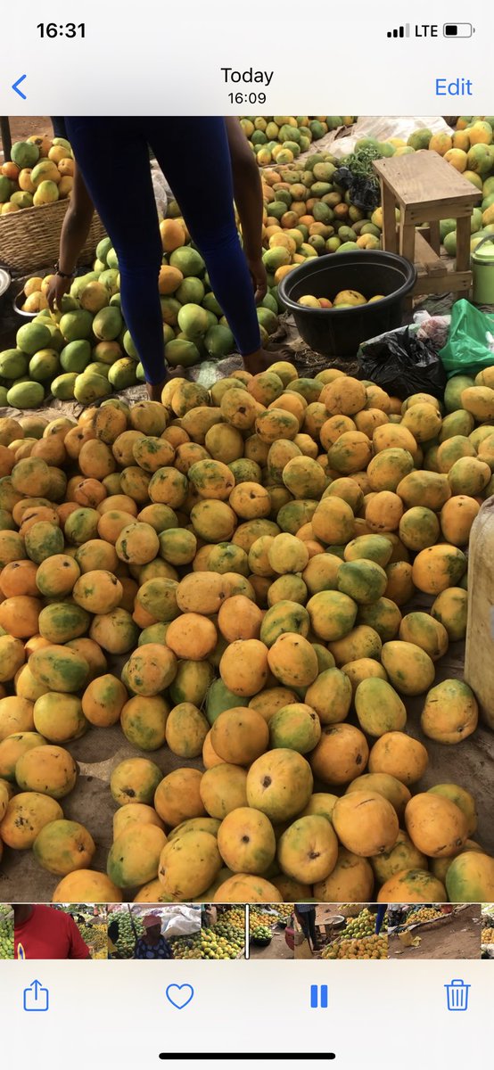 Iwuesey's tweet photo. Railway market Makurdi today. I’m not sure I’ll be eating any other food till I leave this town. https://t.co/1oexjnIIjy