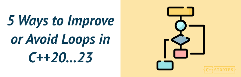 5 Ways to Improve or Avoid Loops in C++20...23 buff.ly/3jnj2CW

#programming #cpp