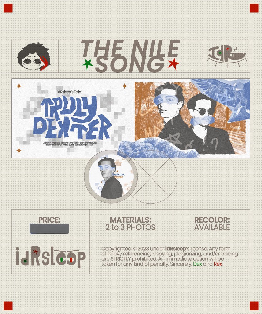 poeir's tweet photo. Retweet ini untuk mendapatkan layout “The Nile Song” dari @idRsleep. https://t.co/45fGzBBRPh