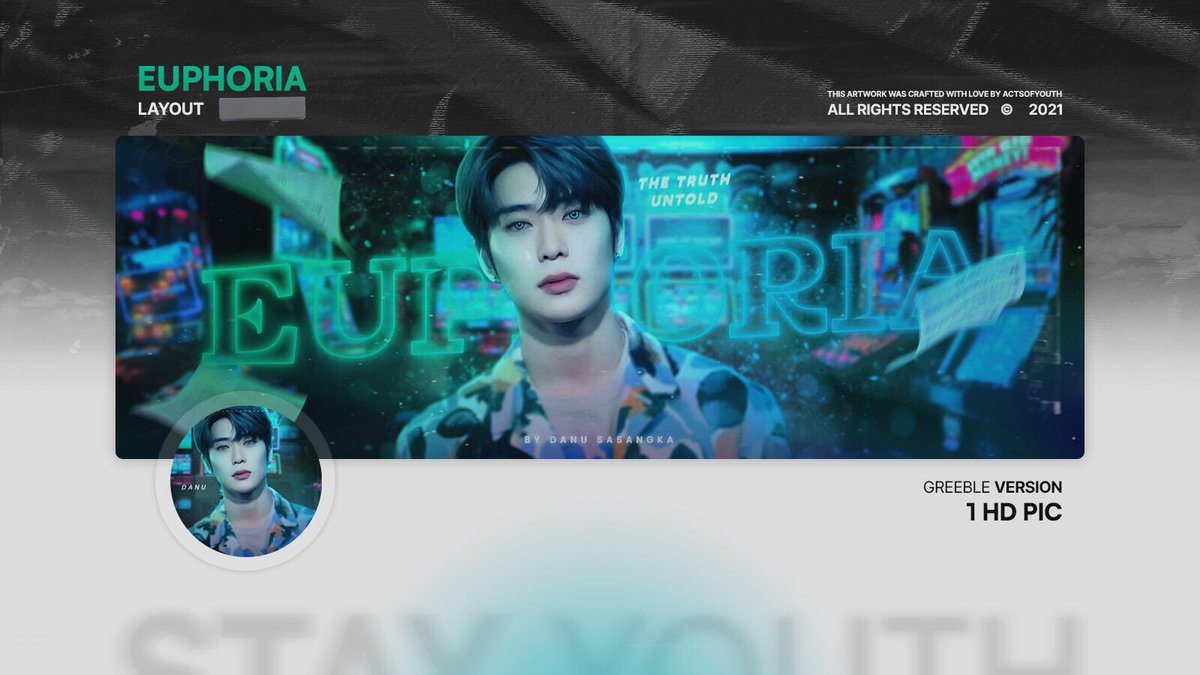 poeir's tweet photo. Kalau kamu mau layout “Euphoria” dari @ActsofYouth silakan retweet di sebelah sini. https://t.co/T7Kbhp4SKN