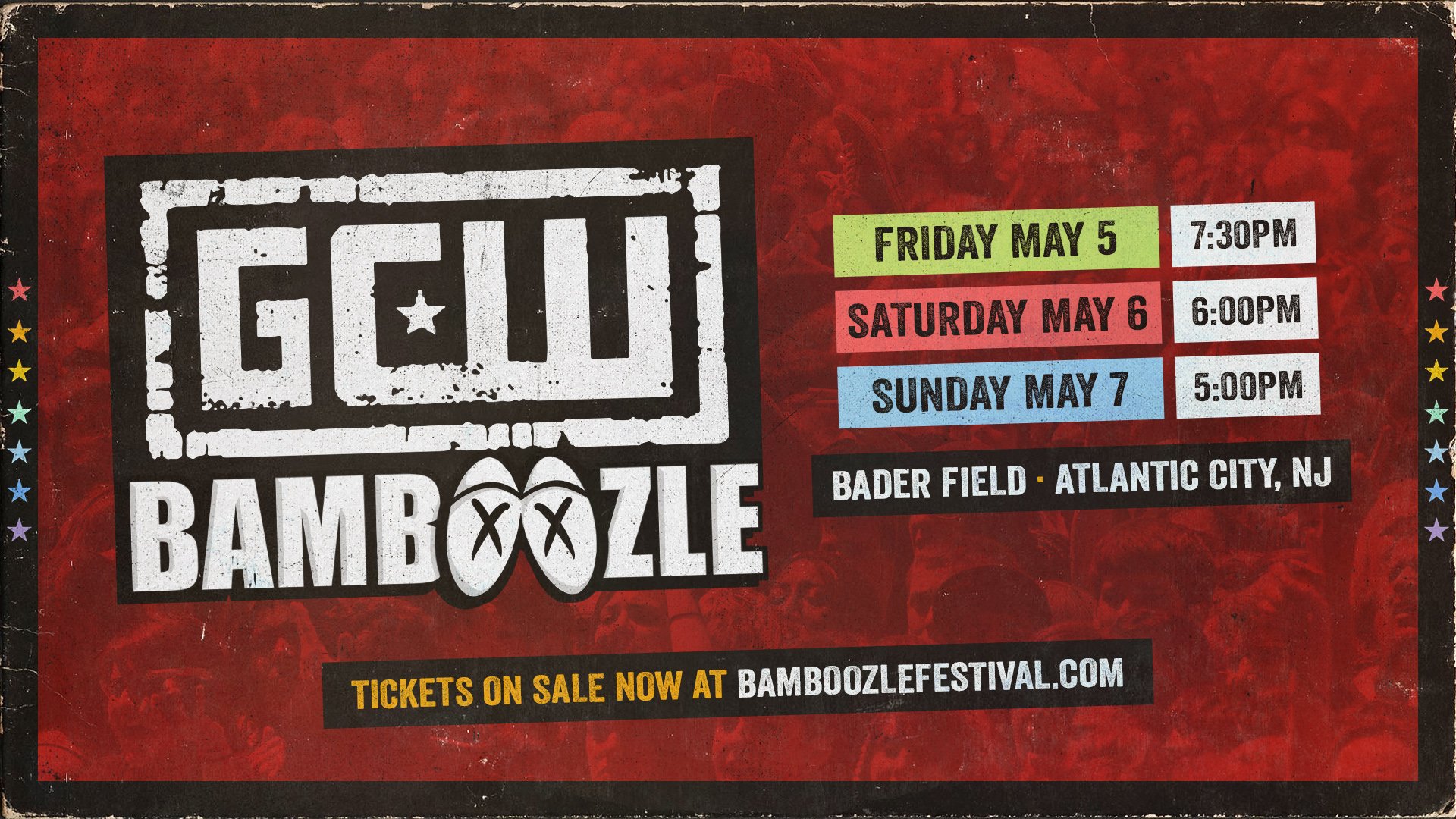 GameChangerWrestling on Twitter "Bamboozle tickets required for entry