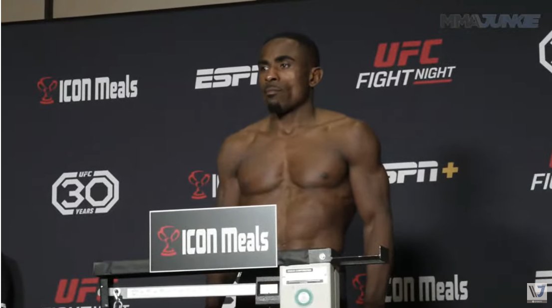 #UFCVegas71 weigh-in results: Jeremiah Wells (<a href="/Jeremiahwellsm2/">JeremiahWellsMMA</a>) – (171)

Full story: bit.ly/UFN222Weights
