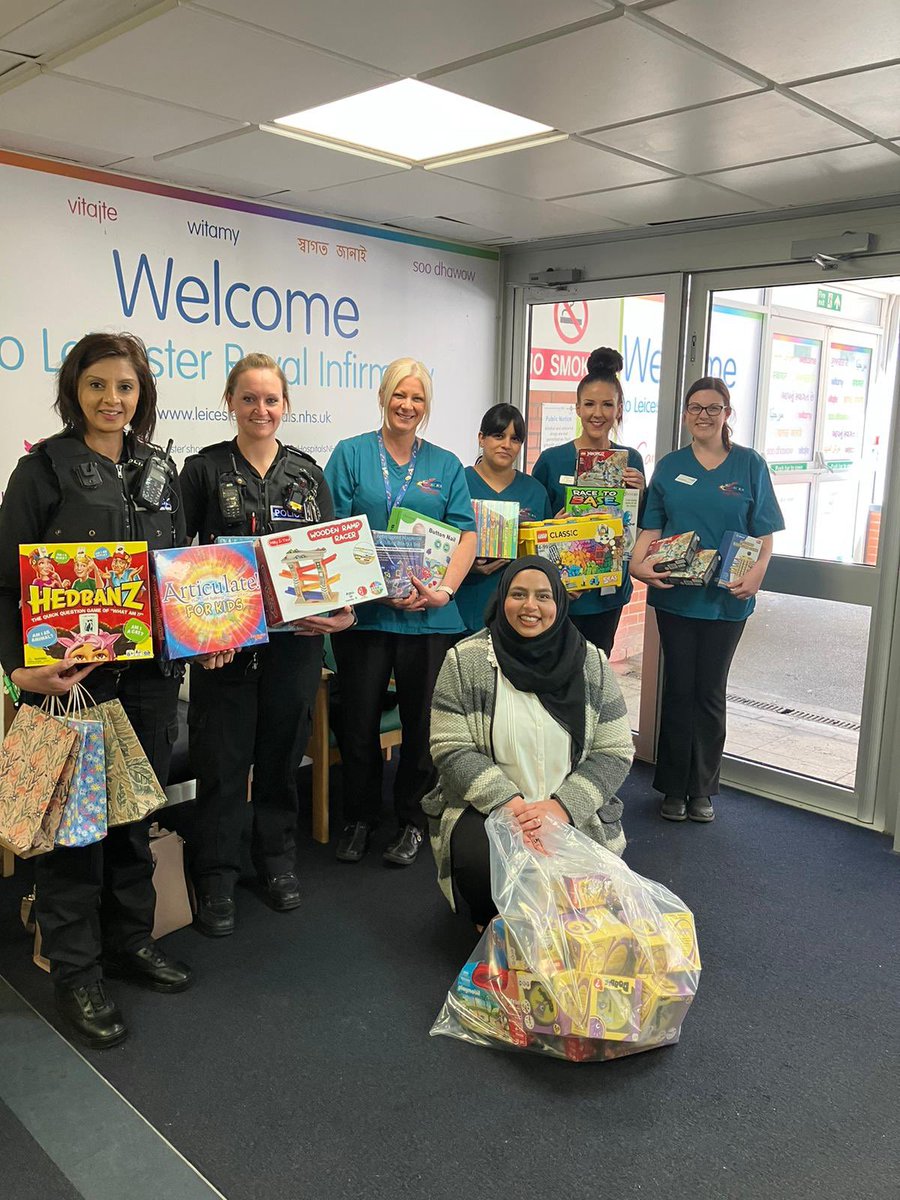 The team at @LPCityCentre have personally donated toys to the truly brave children at the Leicester Royal Infirmary for Eid. We are wishing a speedy recovery. Should you wish to donate, please see below for the Amazon wish list @DrFoxLHC amazon.co.uk/hz/wishlist/ls…
