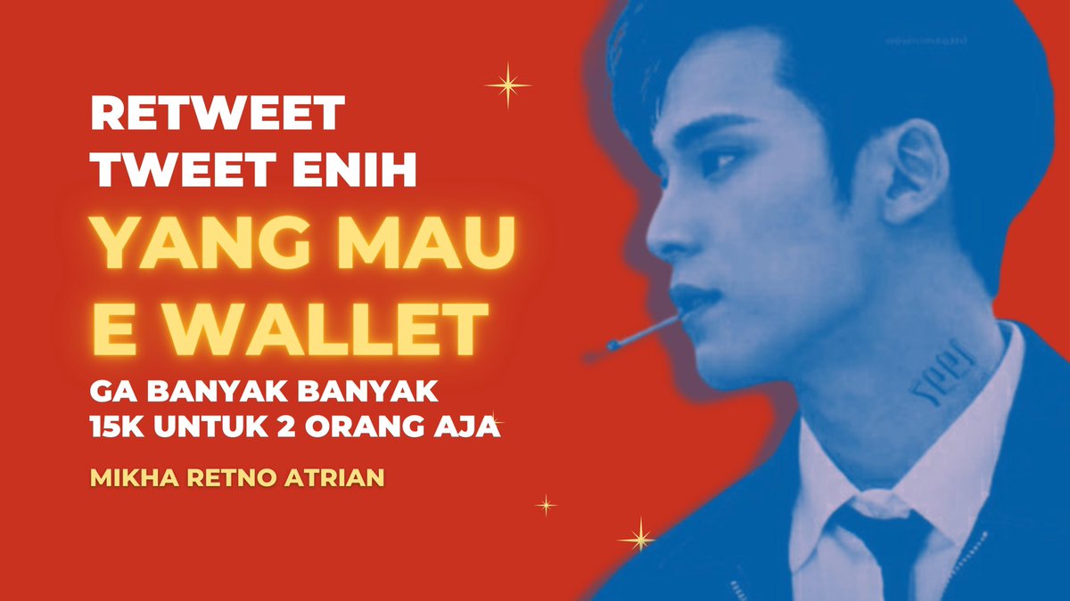 pakMINGYUU's tweet photo. ⠀

              Retweet tweet ini
          yang mau uang gak seberapa enih

⠀ https://t.co/l2u3OKTAPL