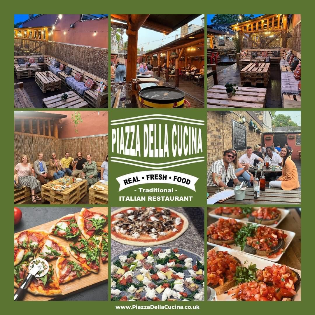 PiazzaCucina's tweet photo. We're excited to announce that our beer garden is finally opening this Saturday! 🍻 Join us for some sunshine and good vibes as we enjoy delicious food and drinks in our beautiful outdoor space.

#beergarden #alfresco #spring #sunshine #PiazzaDellaCucina #ForrestHill #se23#se26 https://t.co/NHlL3bhFO3