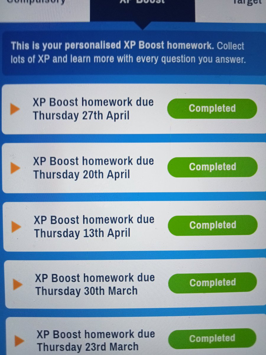 Kelly81919240's tweet photo. Keiran completed his Sparx maths for the week @TrinityAcademyL https://t.co/dd9elXBkNR
