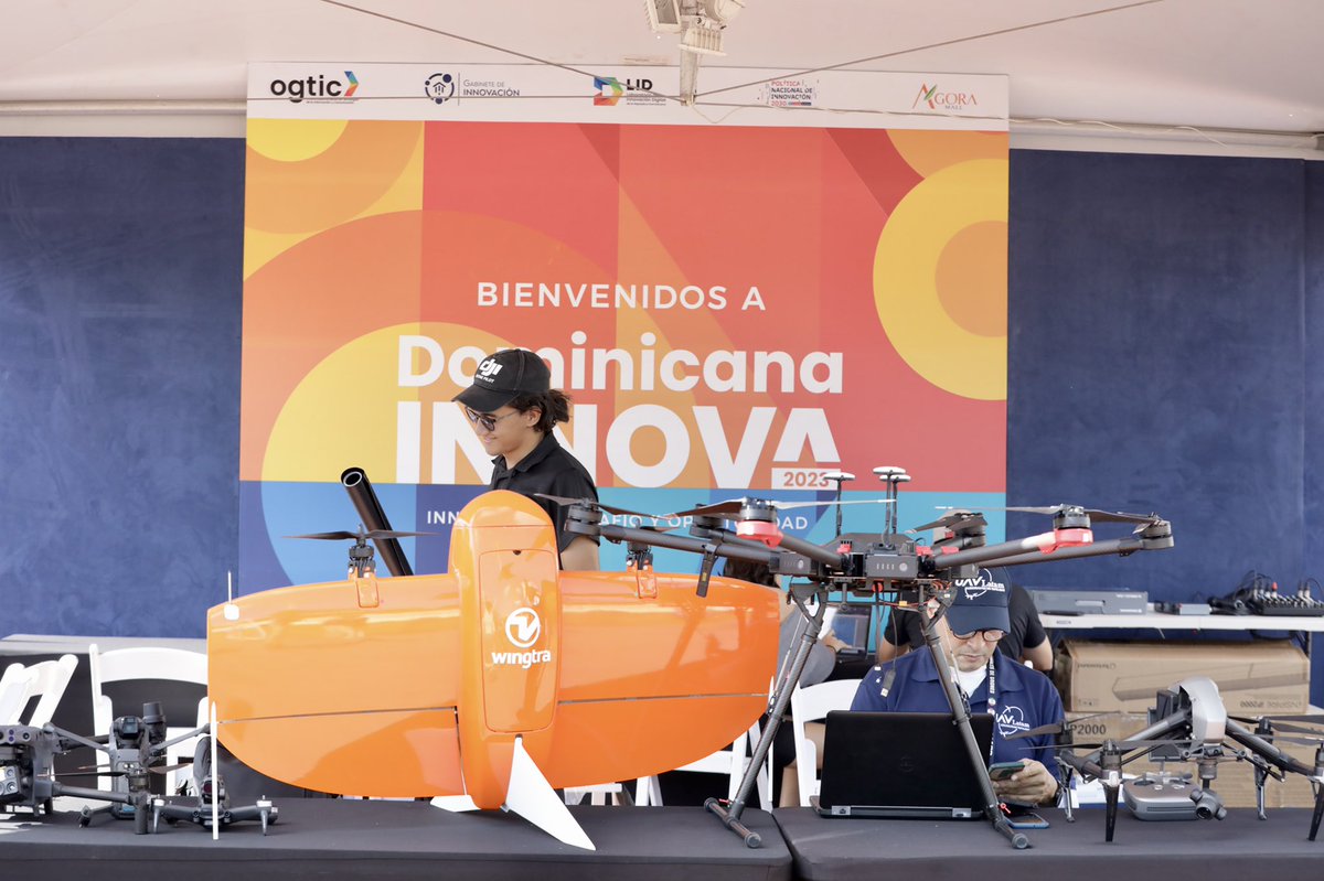 OGTICRDO's tweet image. ¿Te atraen los drones?

Te invitamos a participar  a nuestra exhibición de vuelos de drones en el Centro Olímpico Juan Pablo Duarte | Pista de atletismo.

#DRoneTech2023
#DominicanaInnova2023, #Revolucióntecnológica, #InnovaciónDigital