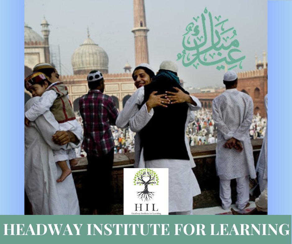 Headway Institute for Learning wishes you a happy, joyful and heartwarming Eid Mubarik 
#headwayinstituteforlearning #autism #speechtherapy #behaviortherapy #occupationaltherapy #psychosocialsupport