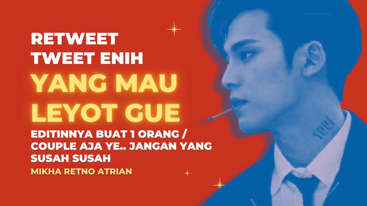 pakMINGYUU's tweet photo. ⠀

              Retweet tweet enih
          yang mau layout gak seberapa

⠀ https://t.co/D5C8SjjBh2