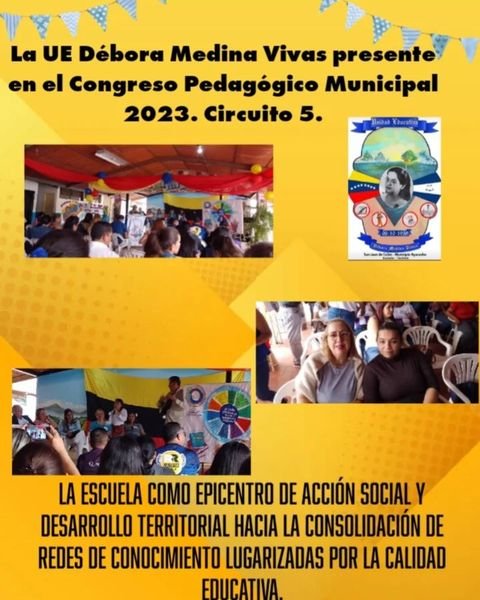 #21Abr| 🇻🇪 📢 Jefe de Zona Educativa Táchira, Ana @berzabethg1 Gandica, continuamos con el segundo día de Congreso Pedagógico Municipal.#JuegosDeportivosALBA <a href="/NicolasMaduro/">Nicolás Maduro</a> <a href="/_LaAvanzadora/">Yelitze Santaella</a> <a href="/Mippcivzla/">mippci</a> @MPPEDUCACION <a href="/FreddyBernal/">Freddy Bernal</a> <a href="/KaremDeBernal/">Karem Durán de Bernal</a> <a href="/Berzabethg1/">Berzabethgandicaoficial</a>