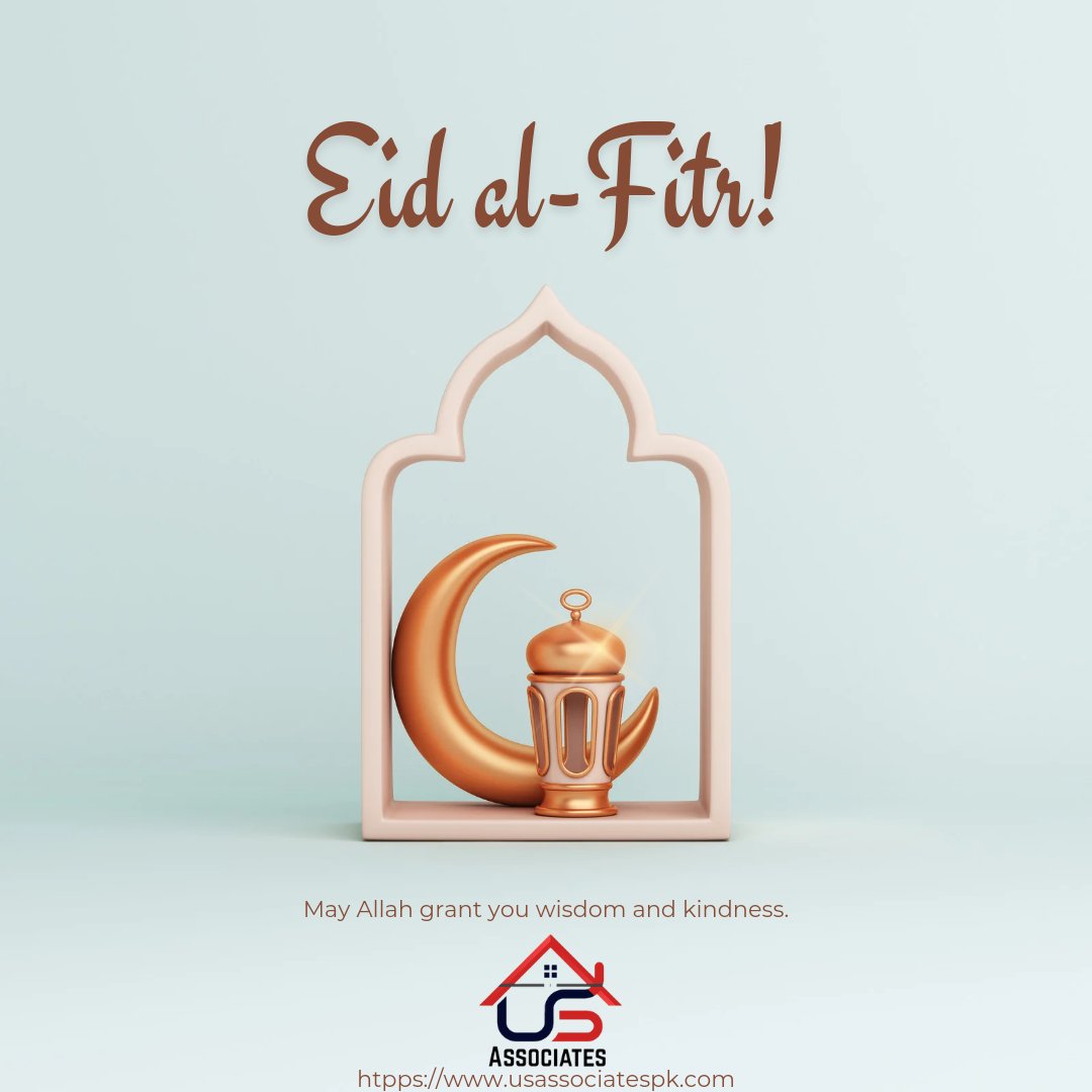 usassociatespak's tweet photo. We wish you a happy Eid Mubarak to you and your family.

أهنئكم بحلول عيد الفطر المبارك وأدعو الله الكريم أن يتقبل منكم الطاعات ويجزل لكم العطايا والنّعم ويزيدكم من فضله وكل عام وأنتم بخير

#EidMabrook #EidMubarak #Eid #eidulfitr https://t.co/sH6mTujpei