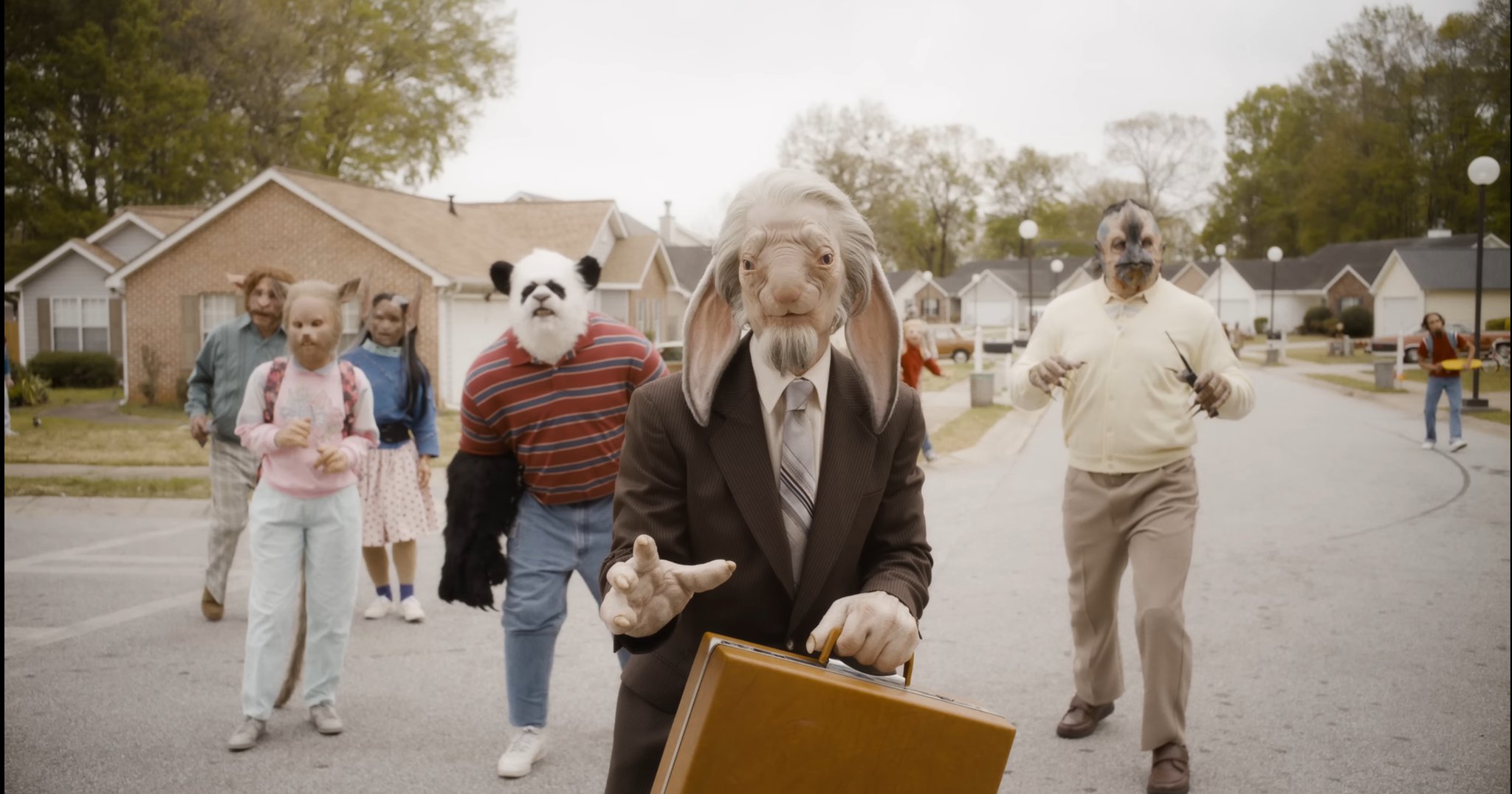 Angry Badger Car Salesman