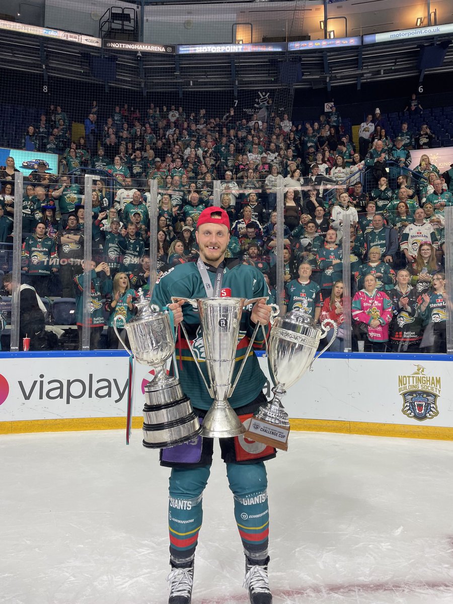 No words, just hardware, to describe this season! The best group to ever do it. Cheers Belfast!