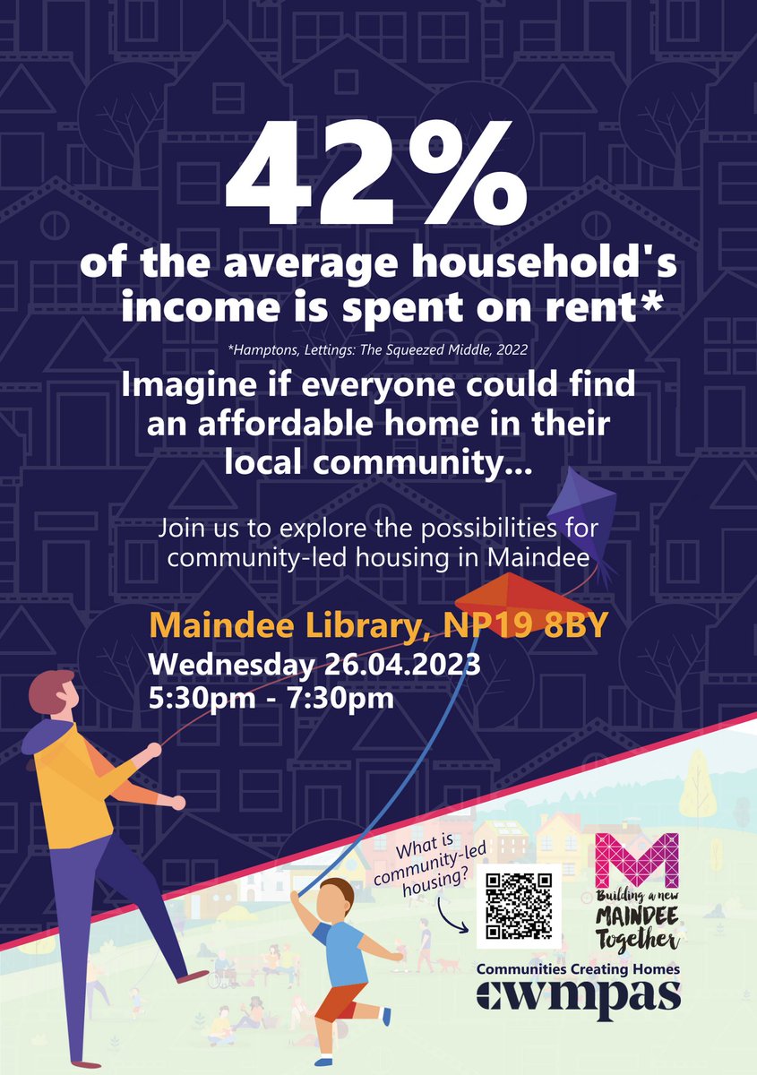 CCLHCymru's tweet photo. 🗓️ Our #Maindee Community-Led Housing Meet up is coming up next week

🏡Join us to make housing in #Maindee better, more affordable and Community owned!

📍@MaindeeLibrary #Newport https://t.co/GVlgnMaVzs