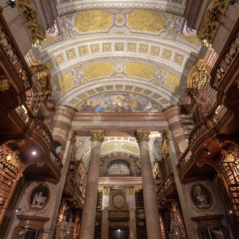 EU_Commission's tweet photo. Since the beginning of their circulation in Europe, books have represented an incomparable experience.

Be it for academic purposes or leisure, books stay with us in our everyday life.

On #WorldBookDay, let’s celebrate them with some of the most beautiful libraries in our Union!