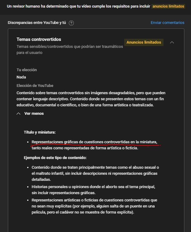 EnchulaTuMente's tweet photo. @TeamYouTube @TeamYouTube gracias por responder.
Envio capturas  de lo solicitado y pienso sinceramente que se trata de un error .
por una mención de 4 seg de una sustancia alucinógena  no pueden decir q mi video esta centrado en drogas. https://t.co/iahu0qs9kC