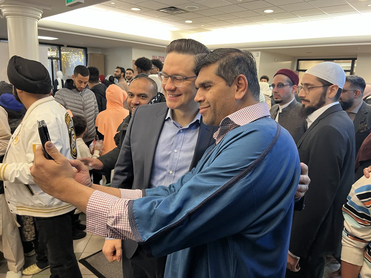 Grateful to join Muslim community members in the GTA this morning as they gather to celebrate the end of Ramadan. Eid Mubarak!