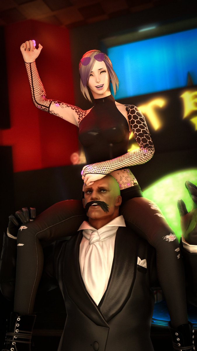 Ahhh! Huge thank you to @LunarisAomiTB and her team for the fantastic grand opening of #FamFeudXIV!!

I had an absolute blast AND got to give Steve Harvey a noogie!

Go and follow them (<a href="/FamFeudXIV/">Family Feud XIV</a>) and look out for the next event!! Bravo!