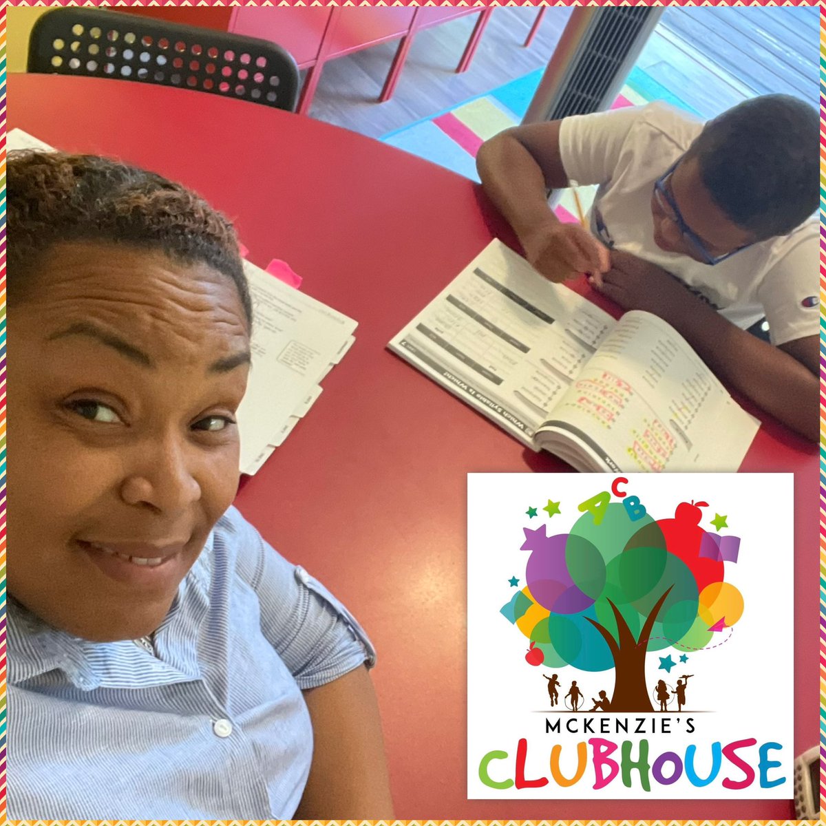 McKenzie_sClub's tweet image. 📸No photo opps… 
I’m engaged in learning Ms. Mialana! -Monrioch

#TutorBreak #engagement 💛#ClientCam #independentpractice  💚 #focusedonmygoals #mckenziesclubhouse