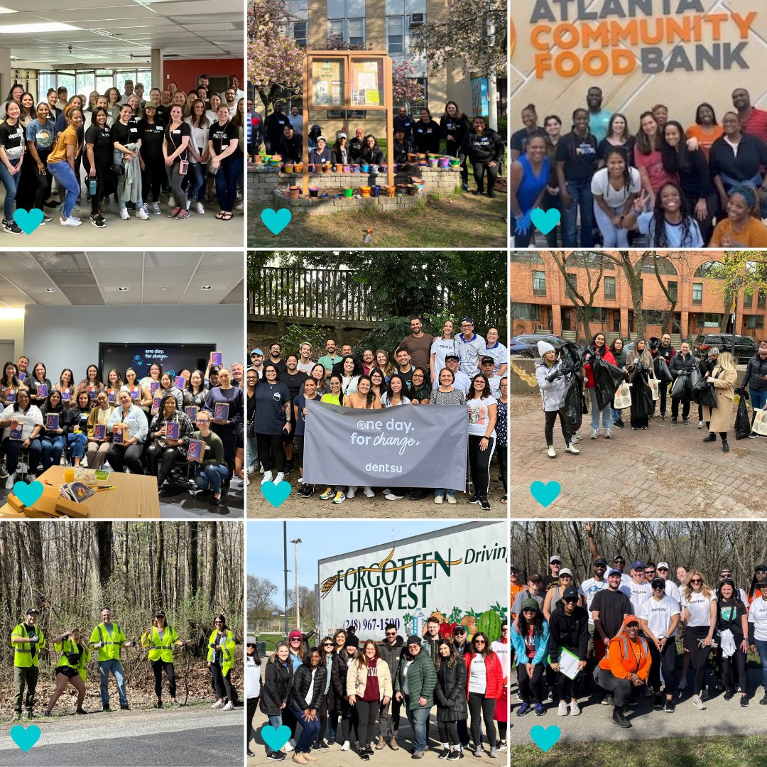 This #earthday our favorites folder is full of our amazing employees doing their part to make a #sustainableworld through #OneDayforChange. (top to bottom left to right)

Columbia, SC
NYC, NY
Albany, NY
Queens, NY
São Paulo, Brazil
Detroit, MI
Atlanta, GA
Toronto, CAN
Chicago, IL
