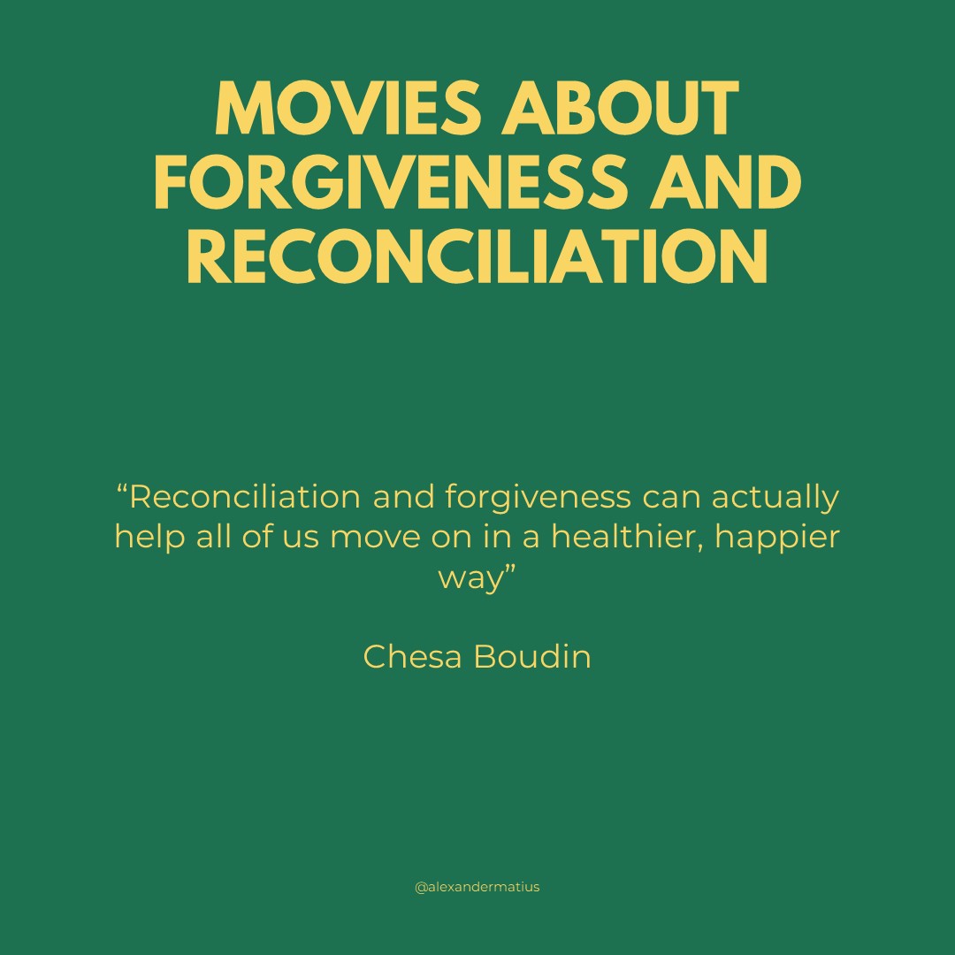 alexandermatius's tweet image. Selamat hari raya Idul Fitri, kawan-kawan. Mohon maaf lahir dan batin atas semua kesalahan. Sembari dalam rangka bersilaturahmi, membuka diri serta hati dan penuh pengampunan dalam kehangatan, berikut rekomendasi film tentang forgiveness dan reconciliation. Selamat menonton!