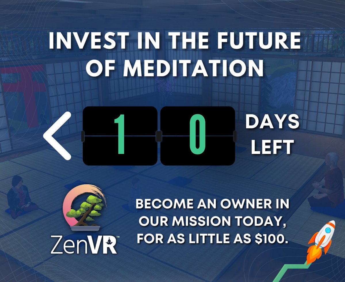 ZenVR - Meditation Learning System tweet media
