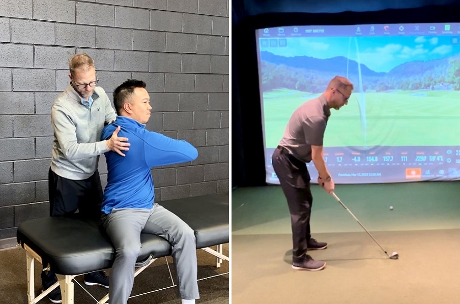 elevation_golf's tweet photo. Private Event Venue 🎉 | Staff Spotlight - Dr. Scott Fonda 👨‍⚕️| Golf Fitness Tip 💪🏋️‍♂️ - https://t.co/dW86kbSRUI https://t.co/QBWF6fssbZ