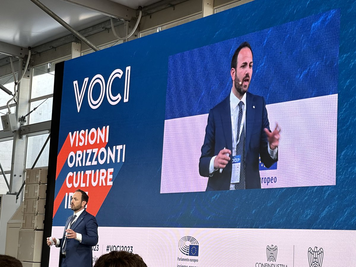 GIBrindisi's tweet photo. RICCARDO DI STEFANO
Presidente Giovani Imprenditori Confindustria
#VOCI2023 
@GIConfindustria https://t.co/iX07O8sWDF