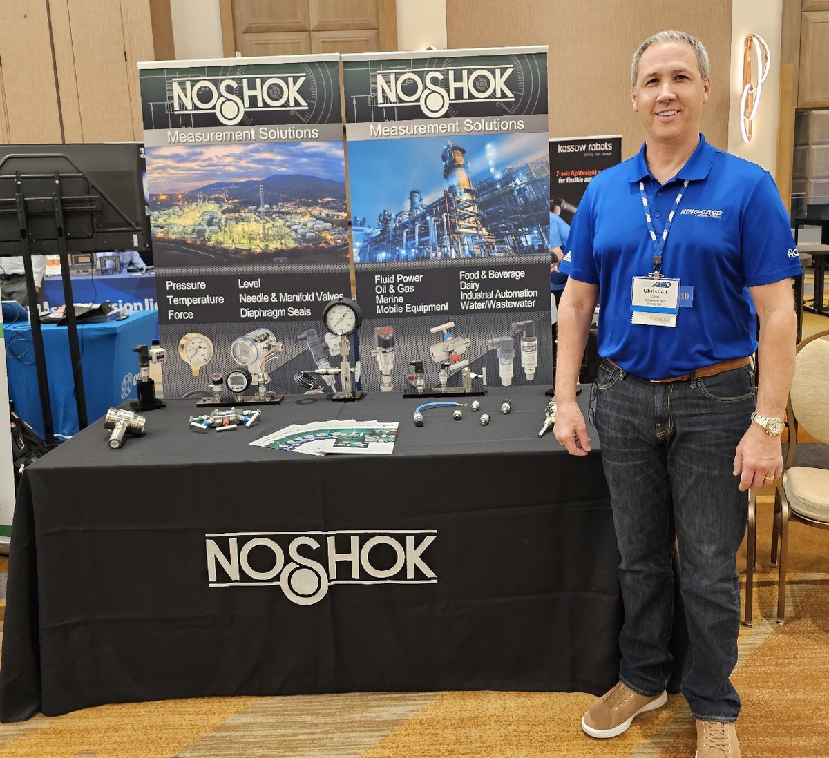 NOSHOK's tweet photo. What a great 2023 #AHTD Spring Meeting! So grateful for this amazing opportunity to network, learn and connect. Thanks to all that stopped by the NOSHOK booth!
#PowertoConnect #AHTDRocks #doinghightechbetter #PartneringforInnovation #NOSHOK #partnerships https://t.co/OidjMCsYl3
