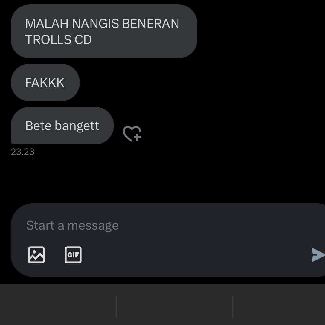 ligadewangga's tweet photo. Tanggung jawab lu anak orang mewek beneran @TROLLGENCY https://t.co/6UqbxT2gjJ