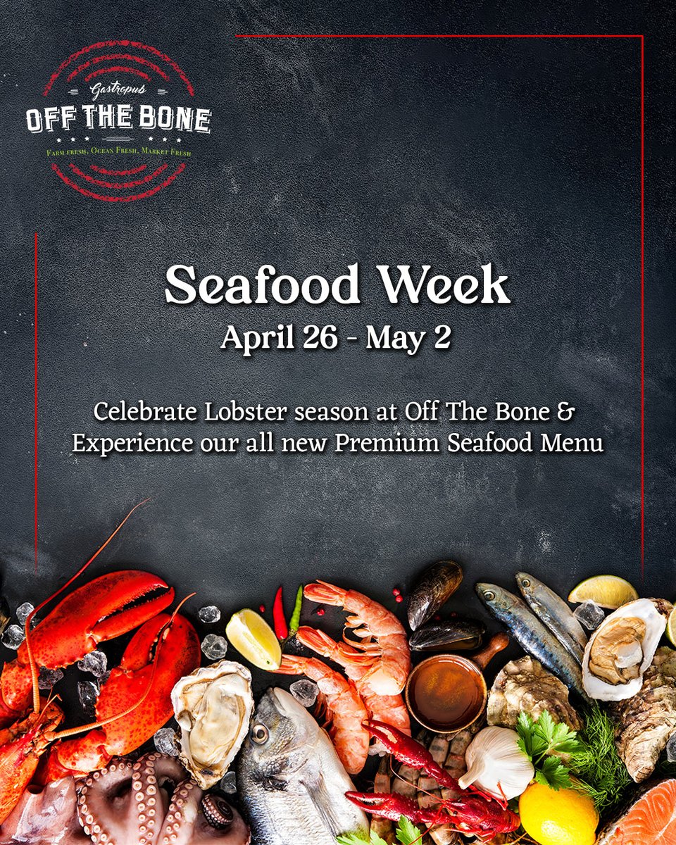 OTBLimerick's tweet photo. 🦞Attention all seafood lovers!🎉Indulge in our mouth-watering lobster dishes and other seafood delights for a limited time only. (April 26th to May 2nd) Don't miss out on this exclusive culinary experience! 
Book Online - https://t.co/hk97C3XiVM
#LobsterSeason #SeafoodDelights https://t.co/78Pl2wiFGY