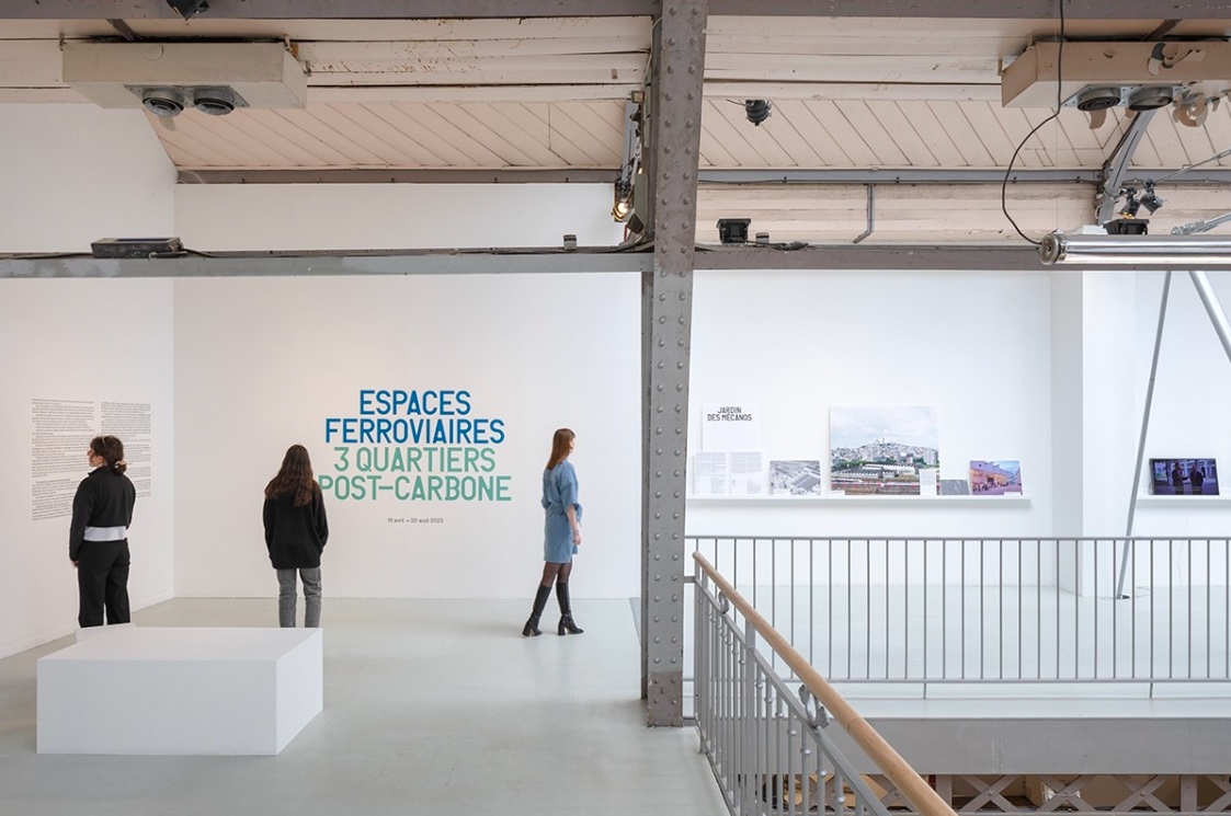 AJ_SSD93's tweet photo. RT benoistapparu "RT @Emerige: 🌳🚅 Venez découvrir la nouvelle exposition du @PavillonArsenal, « Espaces ferroviaires, 3 quartiers post-carbone » dont le « Jardin des Mécanos » à @mairie18paris, véritable préfiguration de la ville de demain que nous c… https://t.co/AQ0SafEnUi"