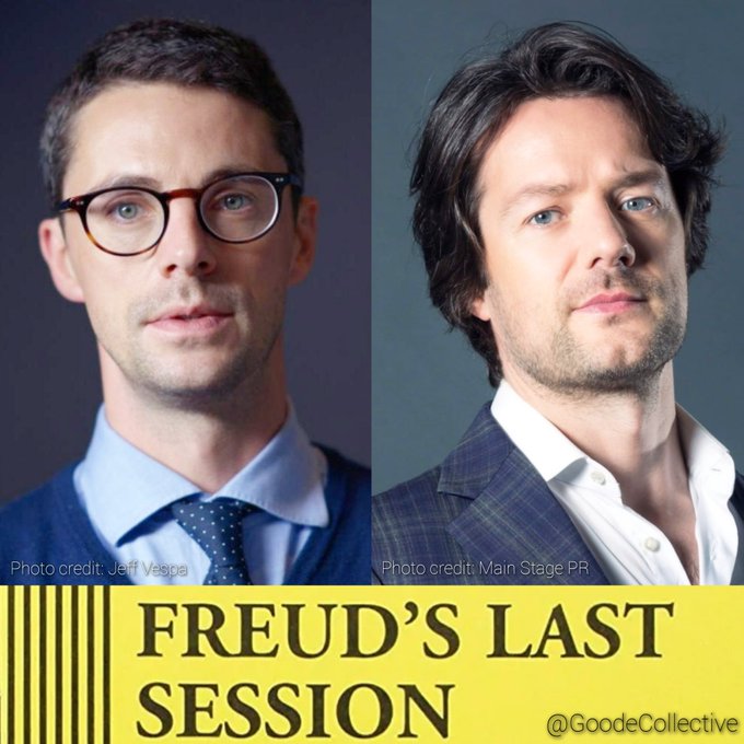 GoodeCollective's tweet photo. 1/3

Casting News!

#PádraicDelaney will portray the elder brother of #CSLewis (#matthewgoode), #WarrenLewis in the adapted film version of of the notable play by #MarkStGermain, #FreudsLastSession.

#freudslastsessionmovie https://t.co/0Fl5PNyYLk