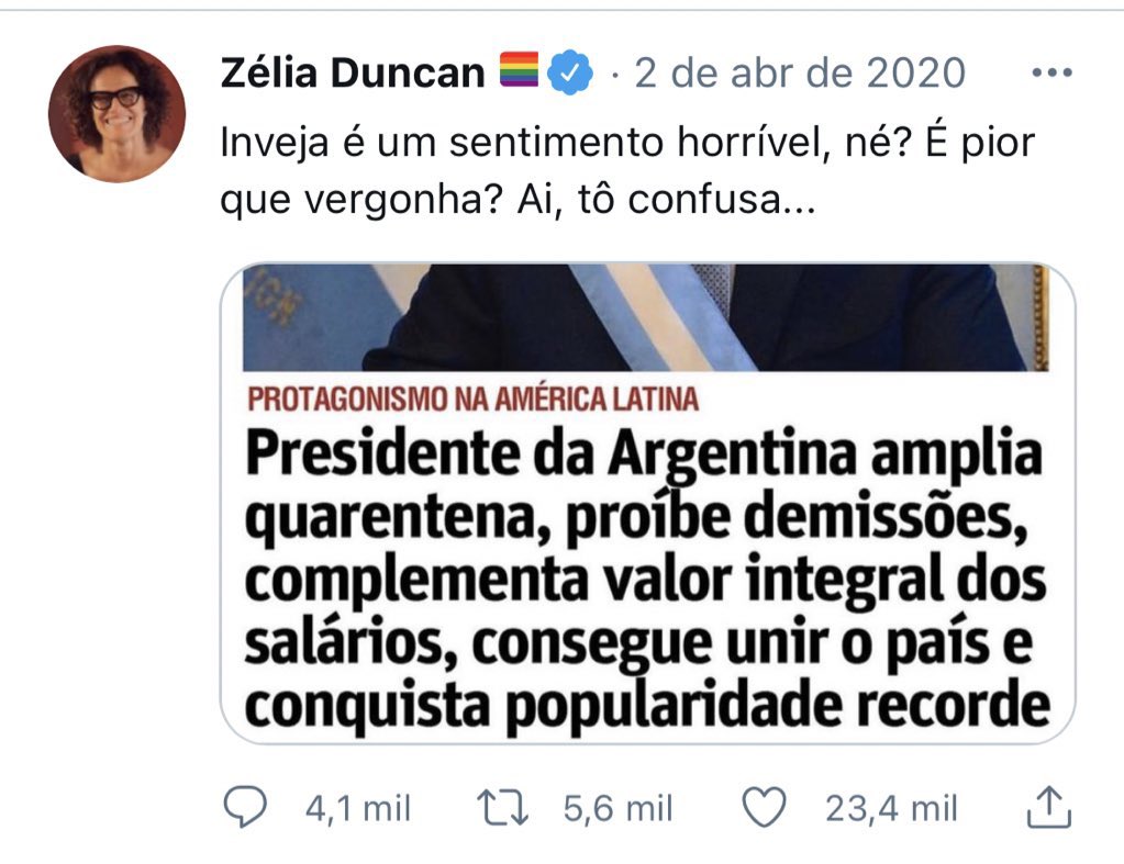 nikolas_dm's tweet photo. “Argentina tem um presidente, o Brasil não”. 3 anos depois, Alberto Fernández desiste de disputar a reeleição citando a crise econômica. 104% de inflação, 81% de juros. A militância acreditou mais nele que ele mesmo. https://t.co/z7MjEHdn3A