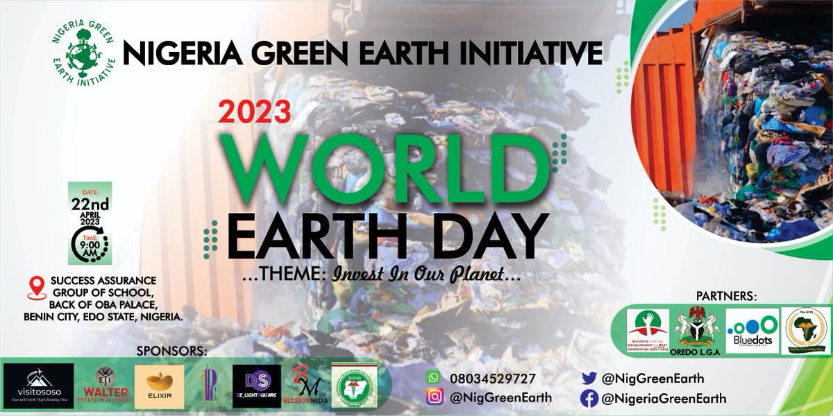 SEGEFGroup's tweet photo. #InvestInOurPlanet #ClimateActionNow #worldearthday2023 https://t.co/CJToIfSmb0
