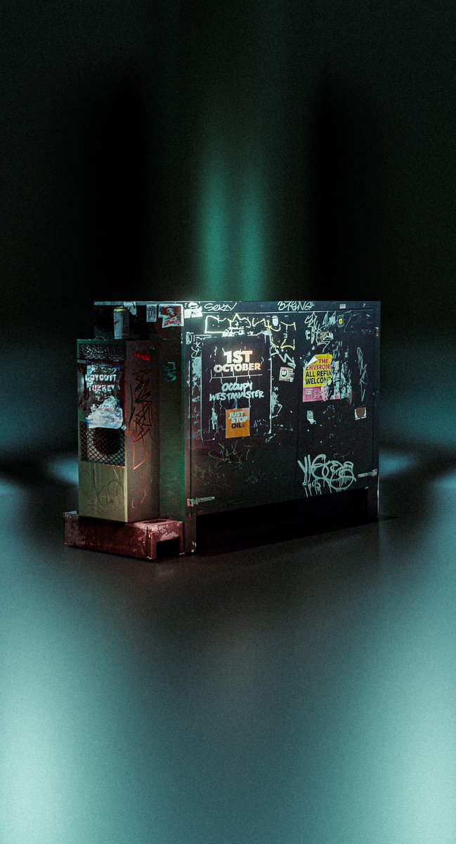 MediaMcManus's tweet photo. Recently I’ve been borrowing textures from the street.. https://t.co/GlIa1uqJHF