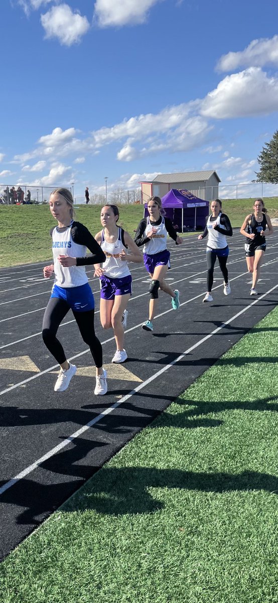 Any meet where you can score more medals than you have PRs is a good one. But when you have double digit PRs and still more medals, it’s a great day! The Pioneers will be back in action on Monday in Falls City.