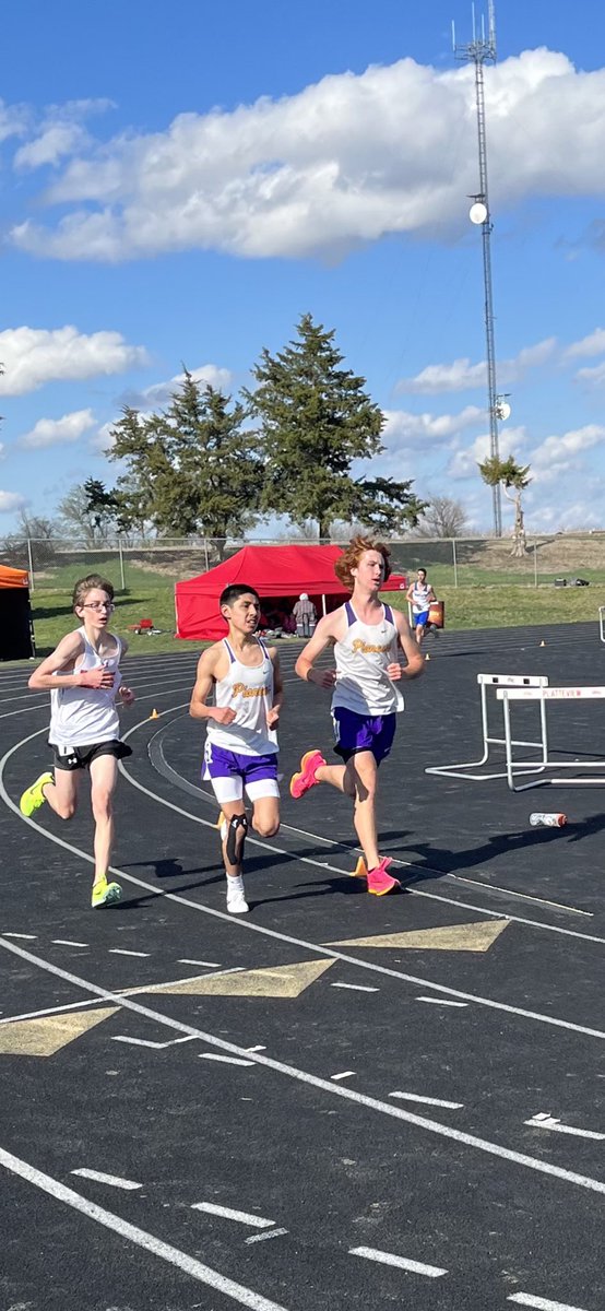 NebCityTrack's tweet photo. Any meet where you can score more medals than you have PRs is a good one. But when you have double digit PRs and still more medals, it’s a great day! The Pioneers will be back in action on Monday in Falls City. https://t.co/ccyzVPubFZ