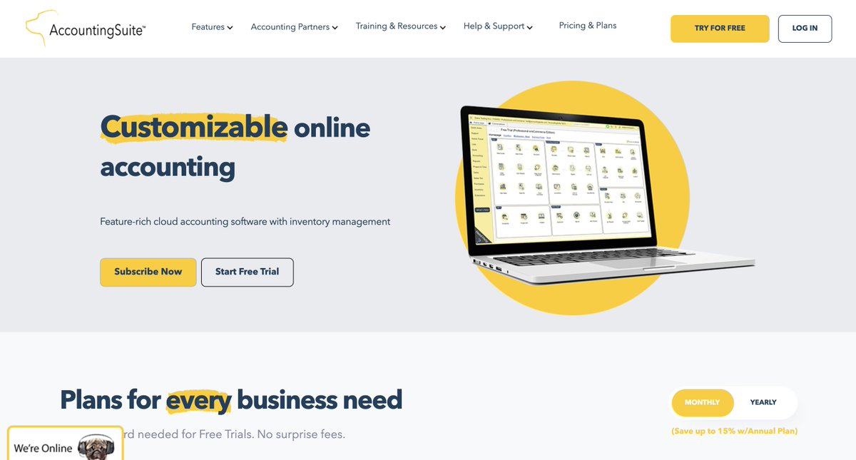 This just in: We've got a brand new user experience on the AccountingSuite™ website. Click to explore our new and improved look (with the same five-star service): accountingsuite.com