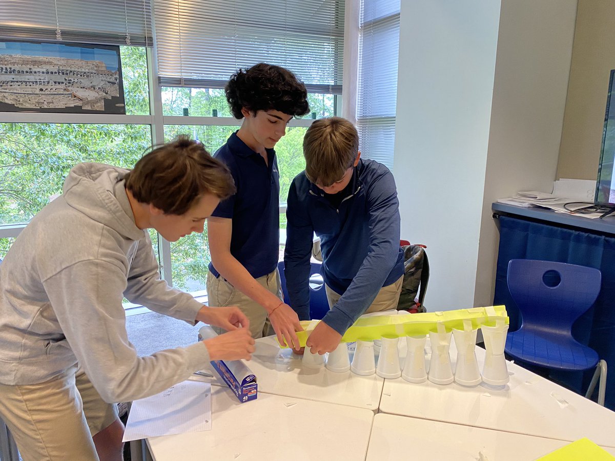 rzzl_dzzl_profe's tweet photo. How is clean water vital to a civilization? How did Ancient Romans access water? For their PBL discovery work for the UN Global Awareness Symposium, G8 students investigated the system of aqueducts in Ancient Rome and participated in a design sprint. @TheMVSchool #MVMiddle https://t.co/glCxJKCXiJ