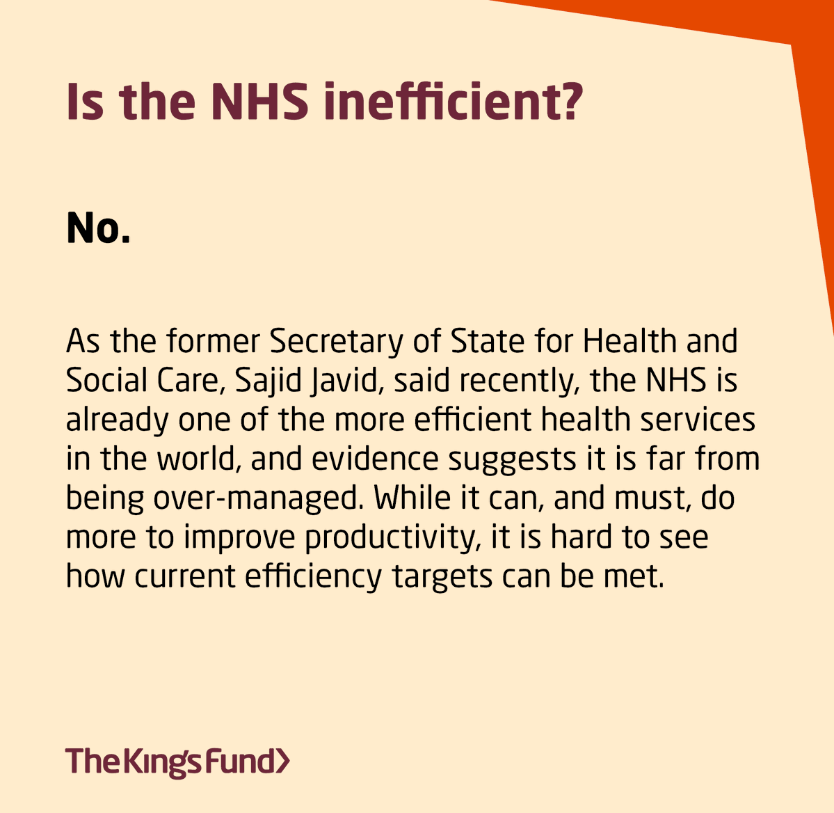 The King's Fund tweet media