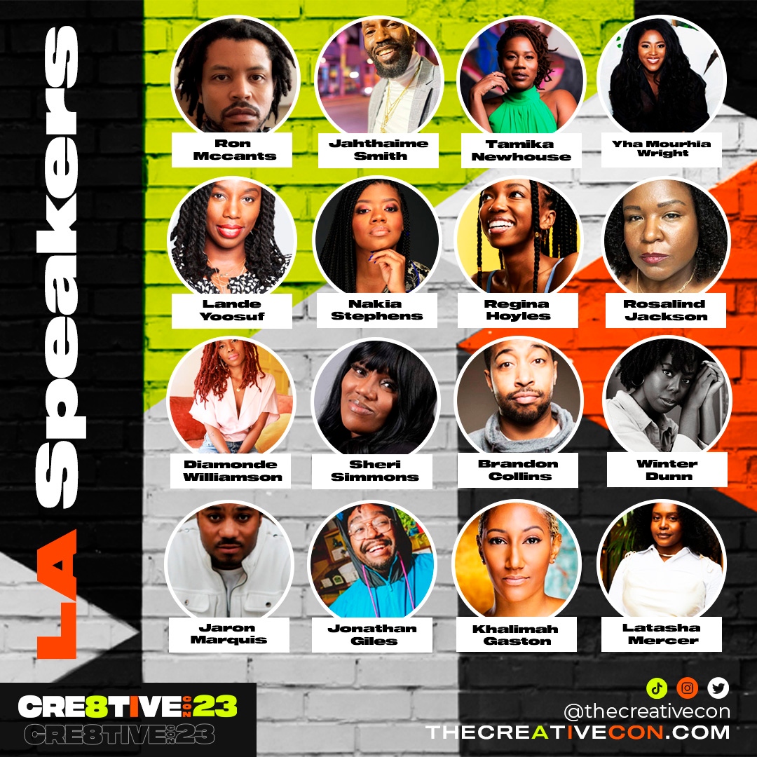 BlackTVFilmOrg's tweet photo. TOMORROW Saturday, April 22nd, catch BTFC Board Member and screenwriter Ron McCants @ronwillmakeit for #Cre8tiveConLA @blackwritersweekend
🔗RSVP https://t.co/2W2ZZJHVNS
#MakeYourWork #LAEvents #BlackExcellence #BlackWriters #BlackScreenwriters #BlackTVWriters https://t.co/lyvHg2upS3