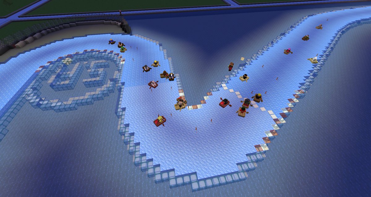 BRWC_Official's tweet photo. Rookie League last Race XD.
Rewatch it in our Stream -> Link in Bio!

#minecraft #minecraftcity #minecraftdaily #minecraftracing #minecraftbuilds #minecraftboat #minecraftminigames #minecraftpe #minecraftserver #minecraftdeutsch #minecraftrace #minecraftideas #minecraftgermany https://t.co/aO40NVITn9