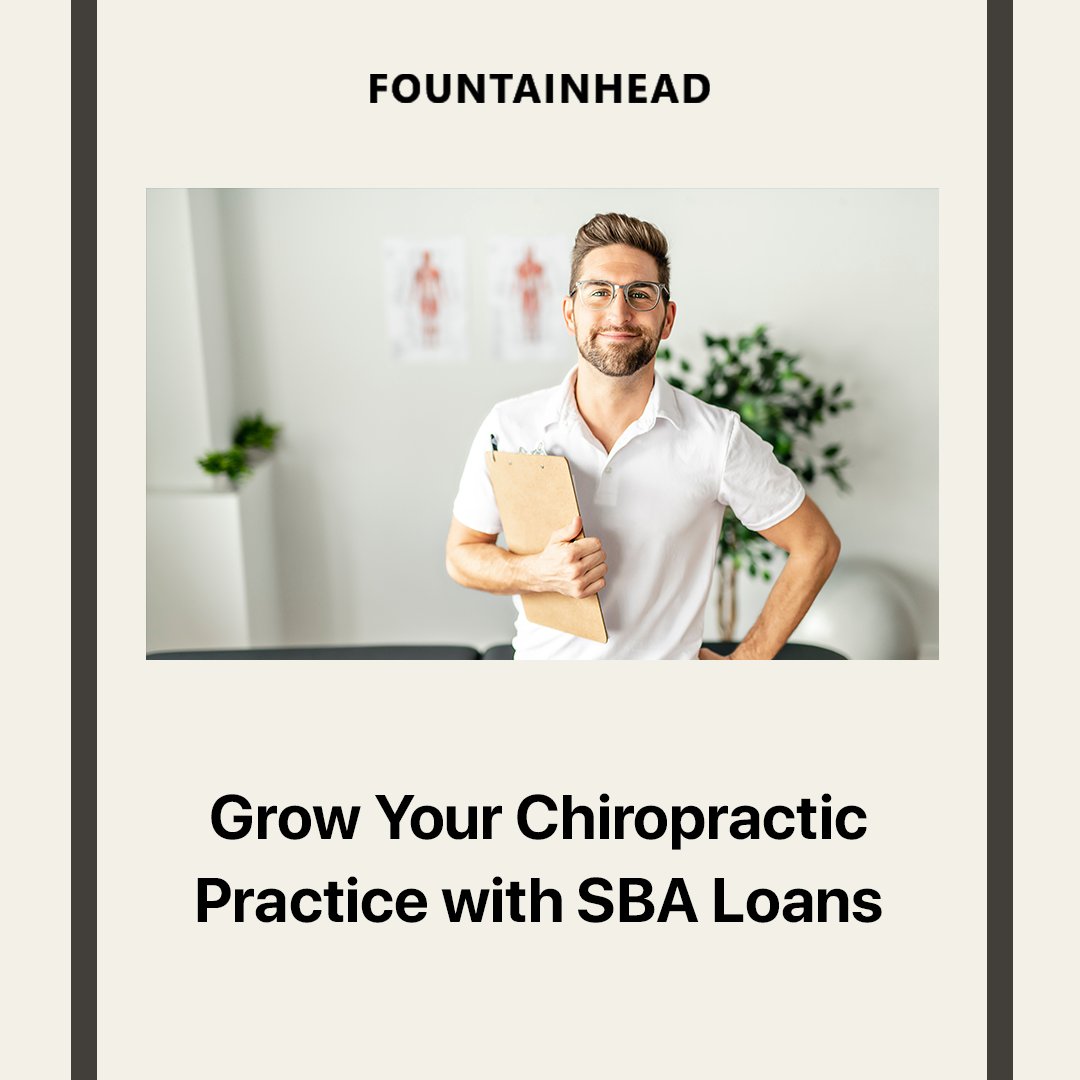 thechrishurn's tweet photo. Enhance your chiropractic practice with an SBA 7(a) loan. 

Get the funding you need to provide a comfortable and quality experience for your clients. 

Learn more: https://t.co/KUb0fu6Ann 

#businessloans #chiro #businessfinancing https://t.co/DTX31fJUw1