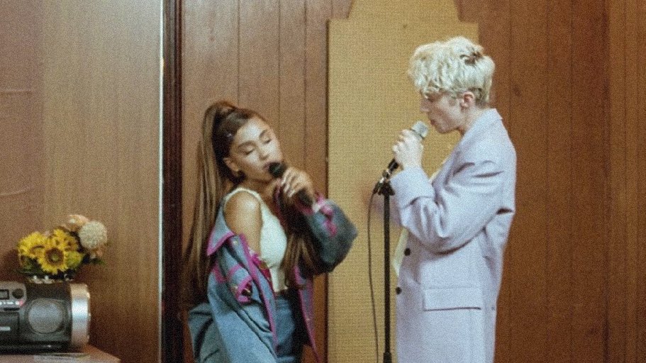 arianasoftIy's tweet photo. dance to this by troye sivan ft. ariana grande. https://t.co/1cbOJ46hoY