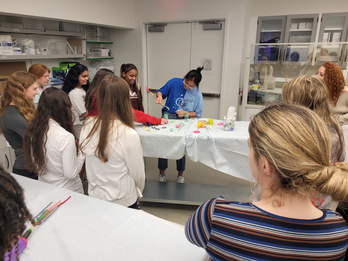 LHSHCA's tweet photo. Another group of HCA students at Brain Bootcamp offered by @JacobsInstitute learning about Vascular disease and endovascular devices and procedures.  Great presentation by @hmcampbell1 as always. Can't wait to be back next year. https://t.co/Zq2cvl0ipk