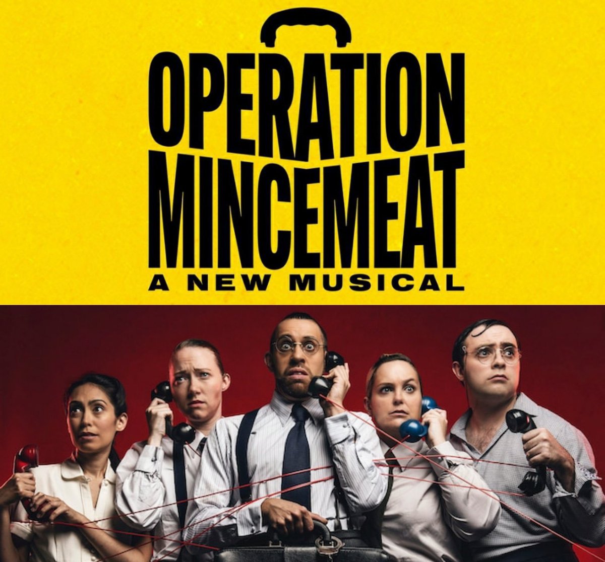 On my way to London to see this nonsense for the umpteenth time!! However this time they're on the West End stage and I can't wait!! 
<a href="/spitlip/">SpitLip</a> <a href="/mincemeatlive/">Operation Mincemeat</a>