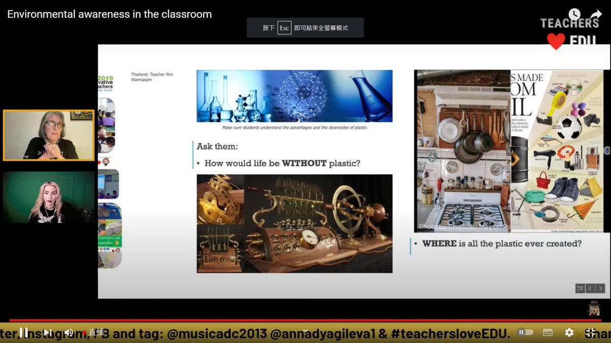 yao_hsiung's tweet photo. Celebrate #earthday and join this meaningful discussion with inspiring Manuela Correia, who will be telling about "Environmental awareness in the classroom". #Wakeletwave
#environment #plastic #noplastic #teachersloveEDU
@AnnaDyagileva1  @MsDanielsStormy @Manuela @Litterasea1 https://t.co/xCLmjmSKCT