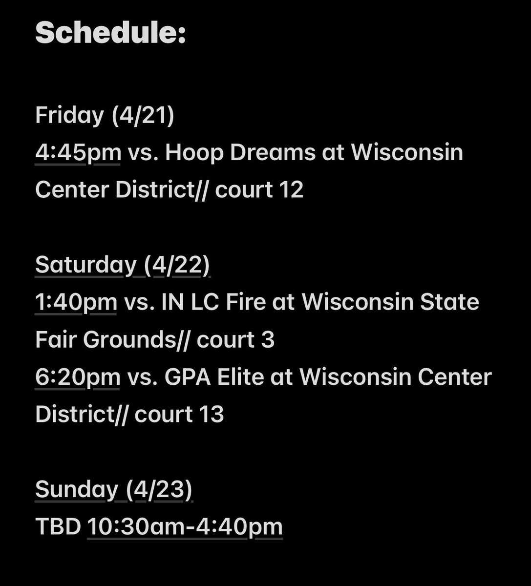 Powel12Kiersten's tweet photo. Very excited to compete with my teammates at the Windy City Classic! Come watch us play! @MavericksBCMO @CoachJimMavs @MustangsWBB https://t.co/zD1pVxjO5k