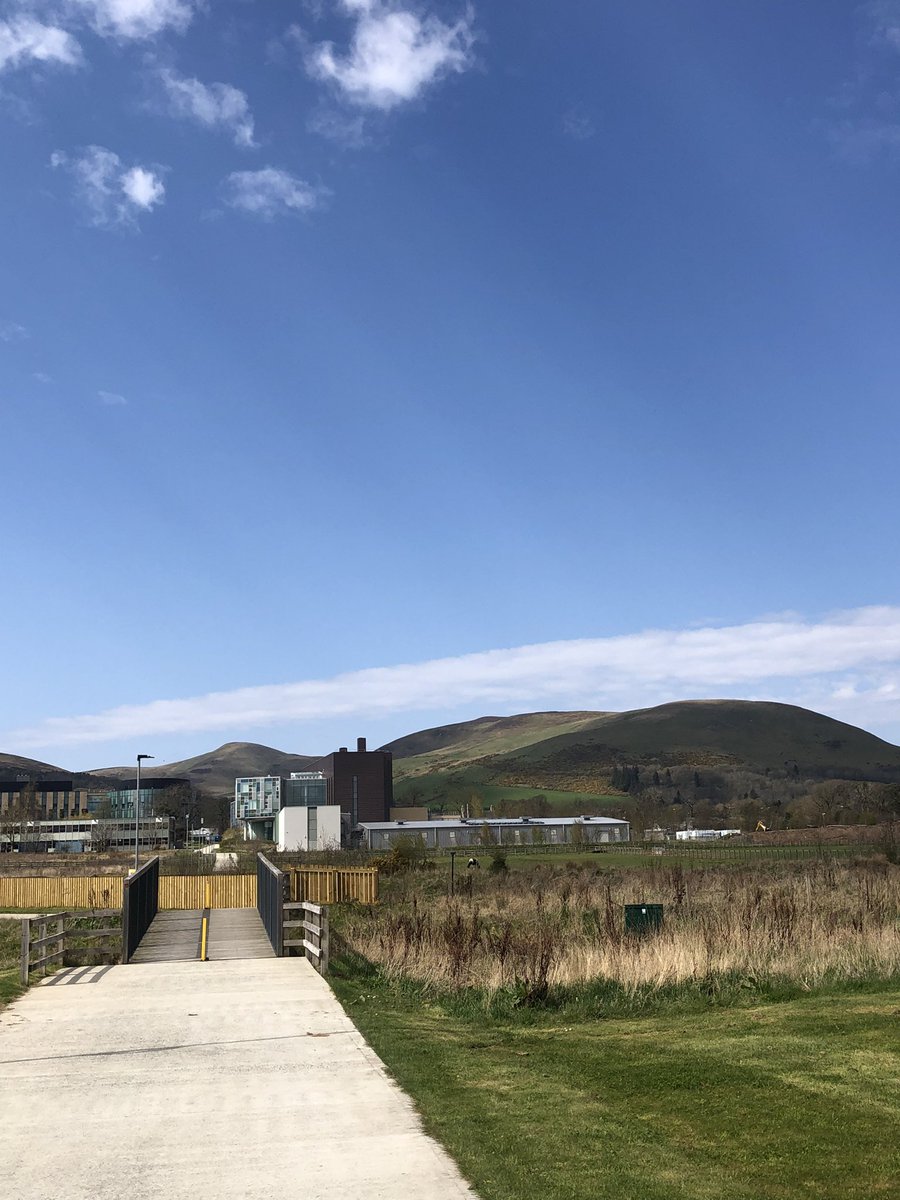 End of week 1! Micro-CT scanning with @BewPromruk, discussing exciting techniques with new colleagues, making experiment plans, and chatting all things PHOSPHO1. Plus some lovely sunny views of the @roslininstitute … I promise I am in Scotland! @BoneResearchSoc